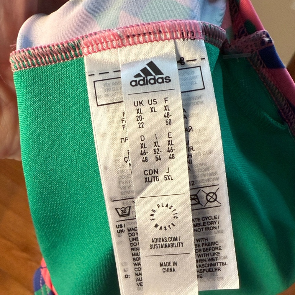 Adidas x FARM Rio swim top size xl - Picture 3 of 4
